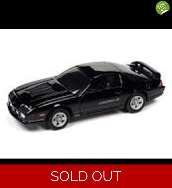 J.L. '89 Chevy Camaro Z28 Iroc-Z W/Collector Tin -BLK